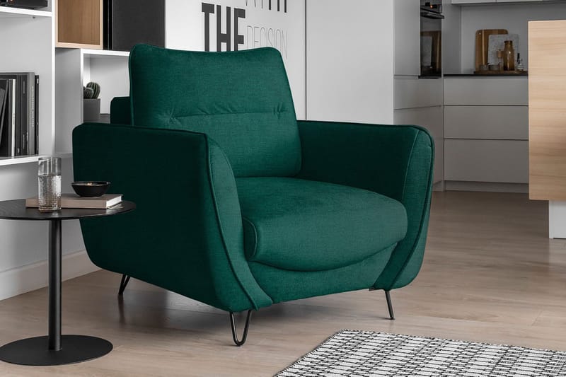 Lence Fåtölj - Grön - Möbler - Stolar & fåtöljer - Fåtölj