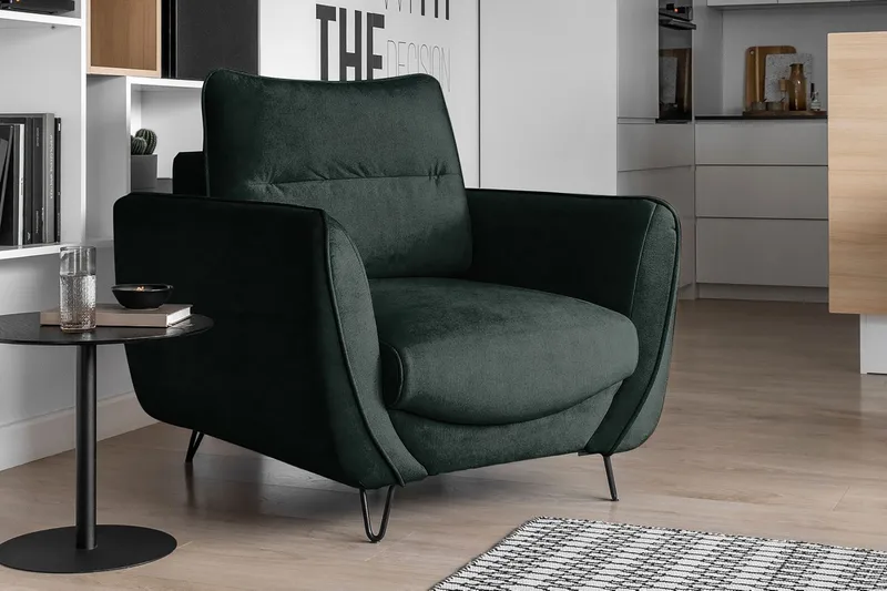 Lence Fåtölj - Grön - Möbler - Stolar & fåtöljer - Fåtölj
