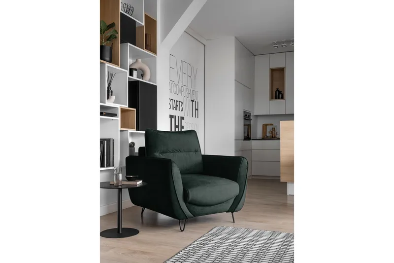 Lence Fåtölj - Grön - Möbler - Stolar & fåtöljer - Fåtölj