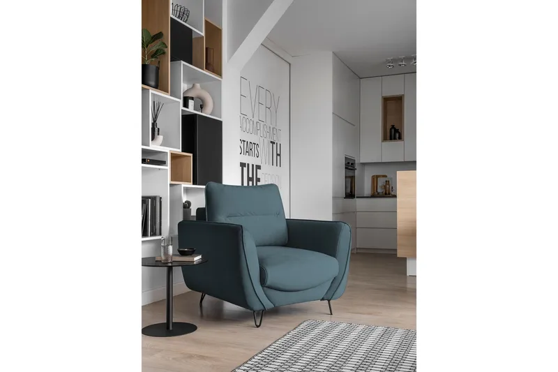 Lence Fåtölj - Ljusblå - Möbler - Stolar & fåtöljer - Fåtölj