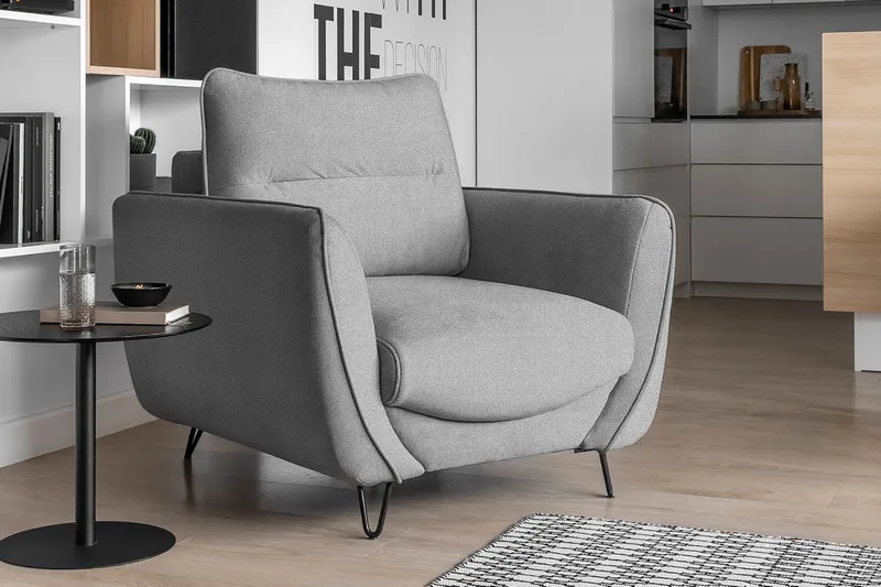 Lence Fåtölj, Ljusgrå