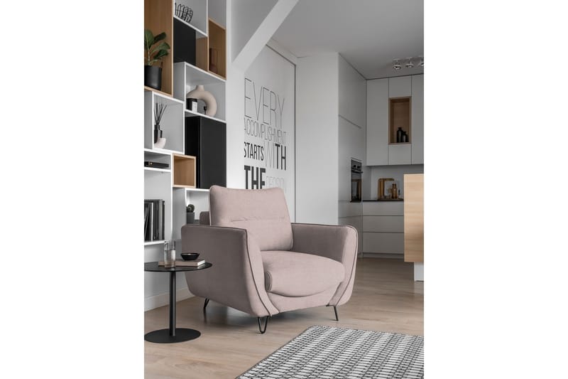 Lence Fåtölj - Ljusrosa - Möbler - Stolar & fåtöljer - Fåtölj