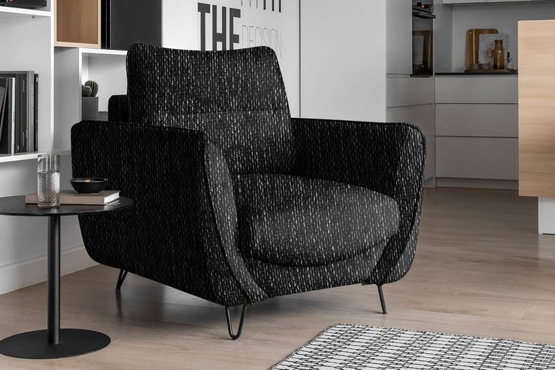 Lence Fåtölj - Mörkgrå - Möbler - Stolar & fåtöljer - Fåtölj