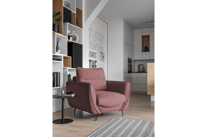 Lence Fåtölj - Rosa - Möbler - Stolar & fåtöljer - Fåtölj