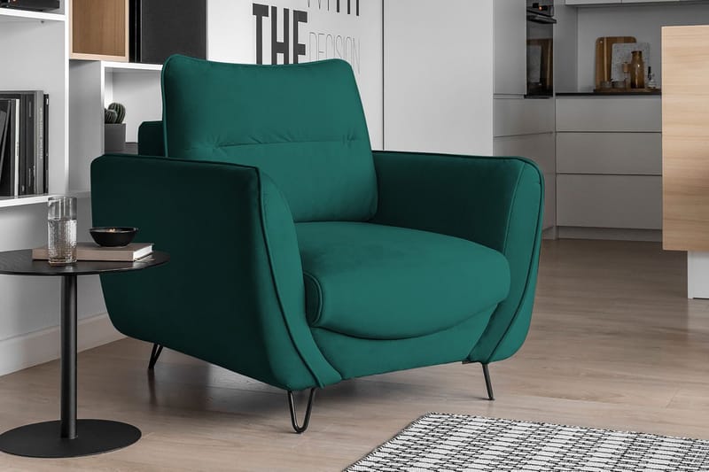 Lence Fåtölj - Turkos - Möbler - Stolar & fåtöljer - Fåtölj