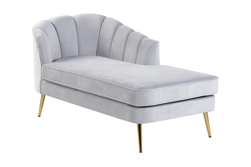 Allier Schäslong Vänster, Sammet/Grå