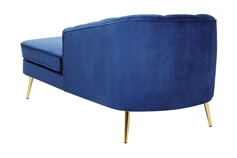 Allier Schäslong Vänster - Sammet/Koboltblå - Möbler - Stolar & fåtöljer - Fåtölj - Liggfåtölj