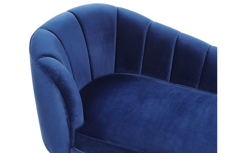 Allier Schäslong Vänster - Sammet/Koboltblå - Möbler - Stolar & fåtöljer - Fåtölj - Liggfåtölj