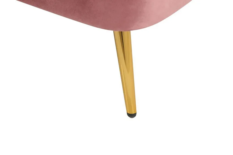 Allier Schäslong Vänster - Sammet/Rosa - Möbler - Stolar & fåtöljer - Fåtölj - Liggfåtölj