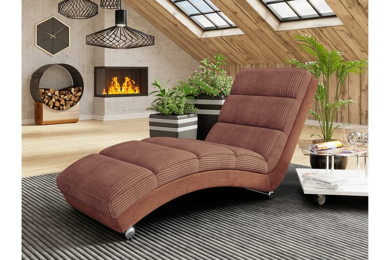 Kintore Liggfåtölj 62 cm 84x Brown - Möbler - Stolar & fåtöljer - Fåtölj - Liggfåtölj