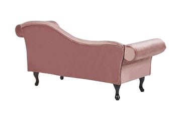 Lattes Höger Rak Dagbädd 188 cm i Tyg - Rosa - Möbler - Soffa - Dagbäddar