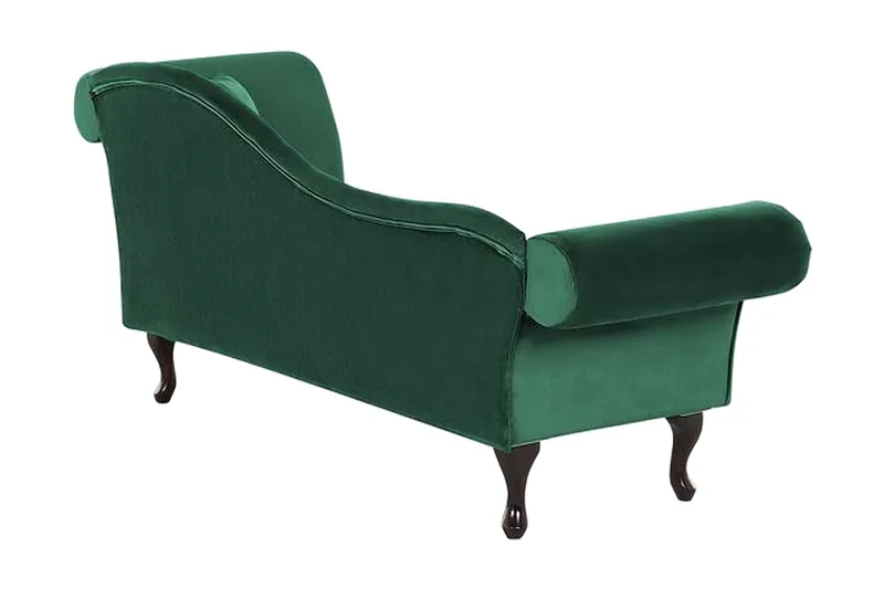 Lattes Schäslong Höger - Sammet/Grön - Möbler - Soffa - Dagbäddar