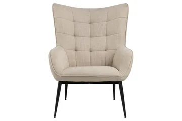 Ravinda Liggfåtölj - Beige - Möbler - Stolar & fåtöljer - Fåtölj - Öronlappsfåtölj