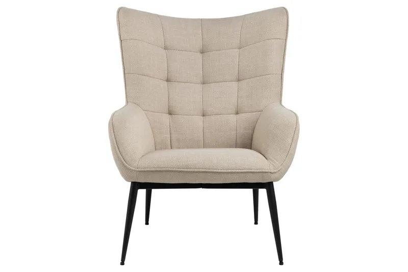 Ravinda Liggfåtölj - Beige - Möbler - Stolar & fåtöljer - Fåtölj - Öronlappsfåtölj