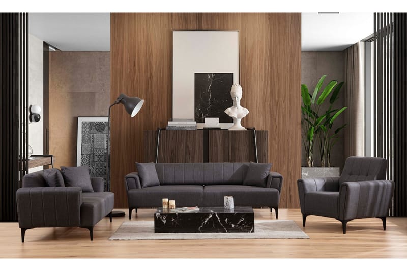 Lilesville Fåtölj - Mörkgrå - Möbler - Stolar & fåtöljer - Fåtölj