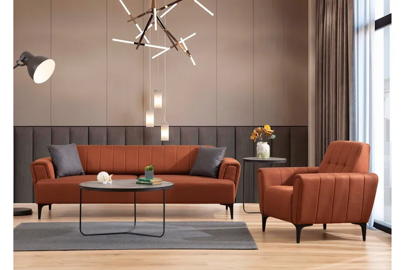 Lilesville Fåtölj - Röd - Möbler - Stolar & fåtöljer - Fåtölj