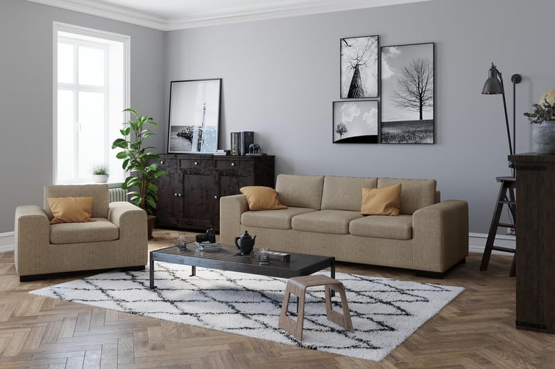 Link Fåtölj - Beige - Möbler - Stolar & fåtöljer - Fåtölj