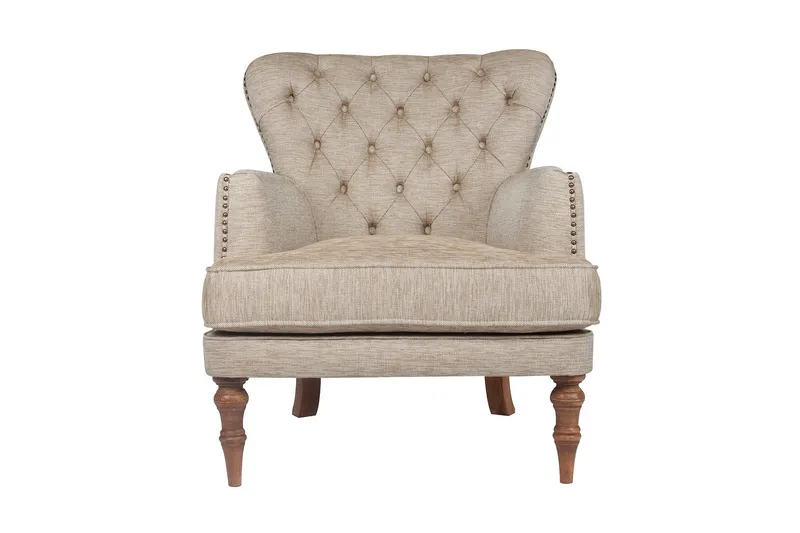 Londonia Fåtölj - Ljusbrun/Natur - Möbler - Stolar & fåtöljer - Fåtölj