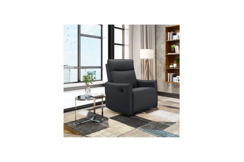 Lugo Liggfåtölj - Svart - Möbler - Stolar & fåtöljer - Fåtölj - Biofåtölj & reclinerfåtölj
