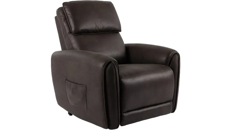 Lunaro Reclinerfåtölj Elektrisk, Brun