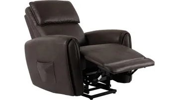 Lunaro Reclinerfåtölj Elektrisk - Brun - Möbler - Stolar & fåtöljer - Fåtölj - Biofåtölj & reclinerfåtölj