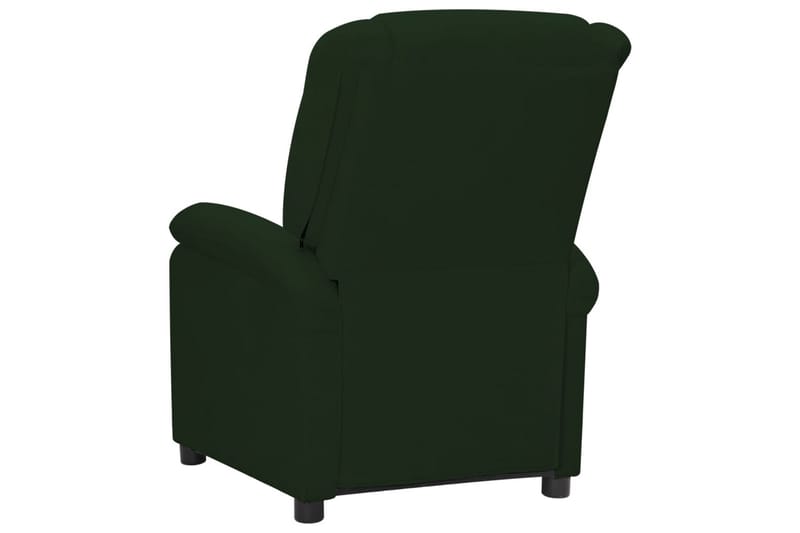 Massagefåtölj mörkgrön sammet - Mörkgrön - Möbler - Stolar & fåtöljer - Fåtölj - Massagestol & massagefåtölj
