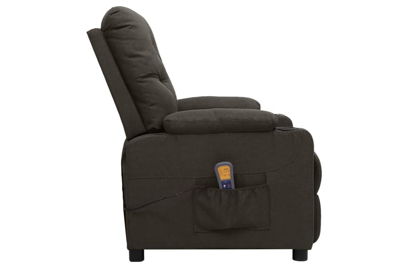 Massagefåtölj med uppresningshjälp taupe tyg - Taupe - Möbler - Stolar & fåtöljer - Fåtölj - Massagestol & massagefåtölj