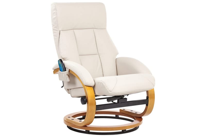 Massagestol Force - Beige, ljust trä - Möbler - Stolar & fåtöljer - Fåtölj - Massagestol & massagefåtölj