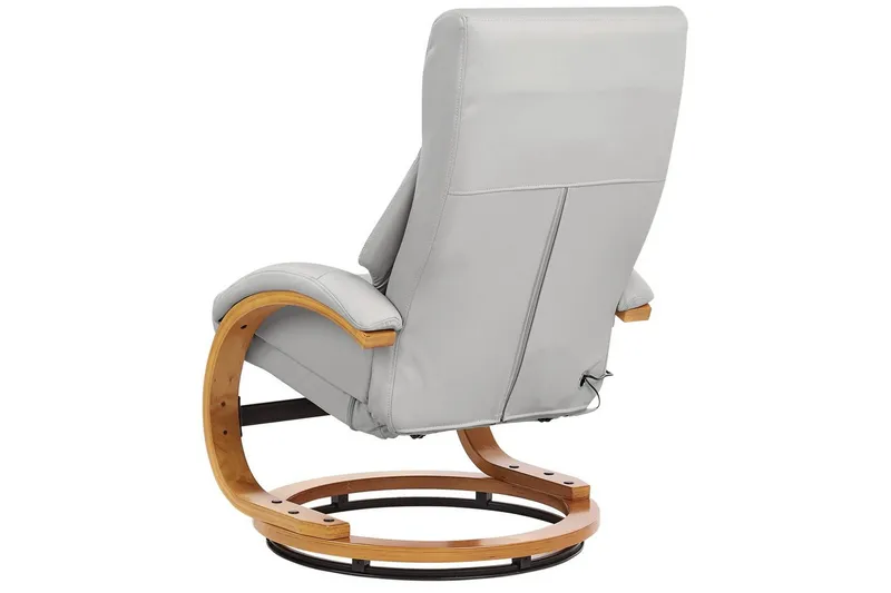 Massagestol Force - Grå, ljust trä - Möbler - Stolar & fåtöljer - Fåtölj - Massagestol & massagefåtölj