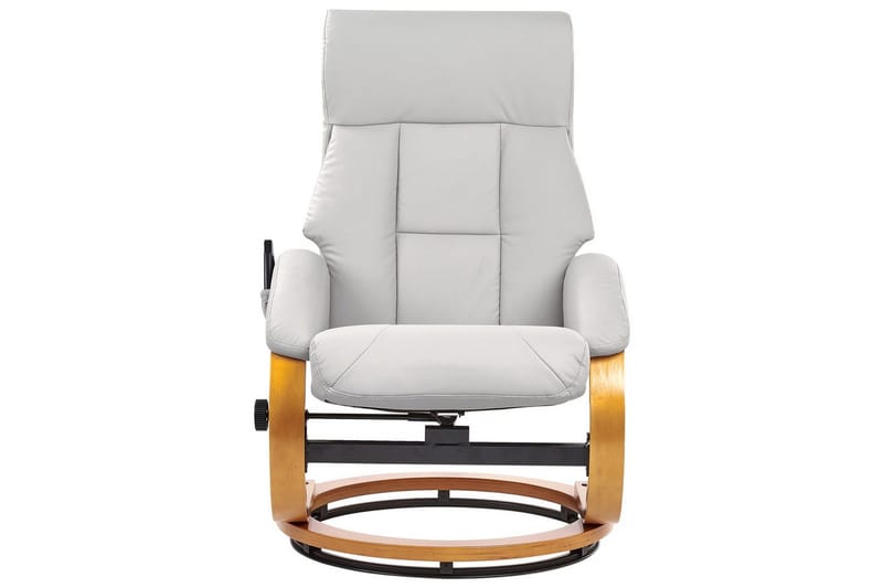 Massagestol Force - Grå, ljust trä - Möbler - Stolar & fåtöljer - Fåtölj - Massagestol & massagefåtölj