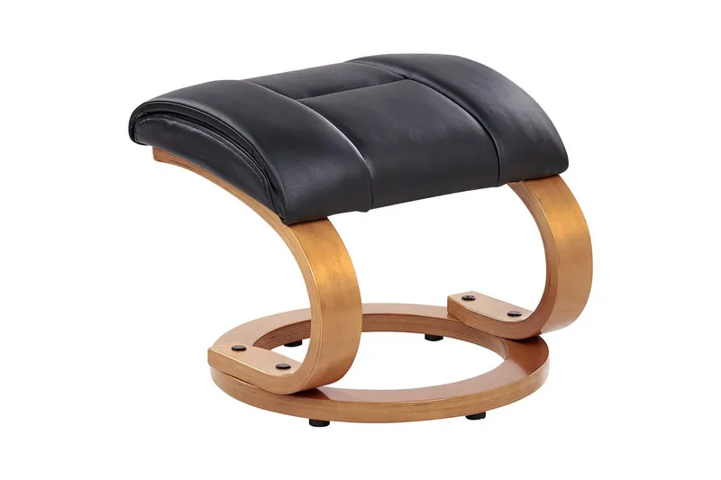 Massagestol Force - Svart, ljust trä - Möbler - Stolar & fåtöljer - Fåtölj - Massagestol & massagefåtölj