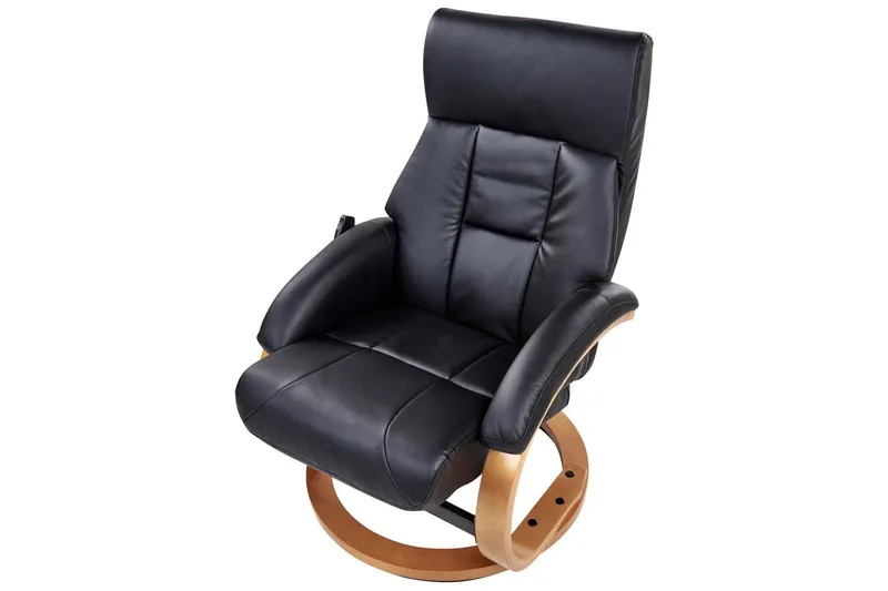 Massagestol Force - Svart, ljust trä - Möbler - Stolar & fåtöljer - Fåtölj - Massagestol & massagefåtölj