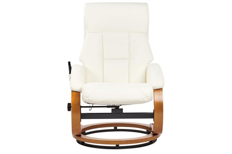 Massagestol Force - Vit, ljust trä - Möbler - Stolar & fåtöljer - Fåtölj - Massagestol & massagefåtölj