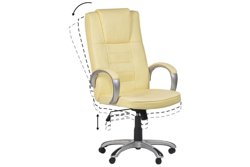 Massagestol Grandeur II Beige/Silver - Beige/Silver - Möbler - Stolar & fåtöljer - Fåtölj - Massagestol & massagefåtölj