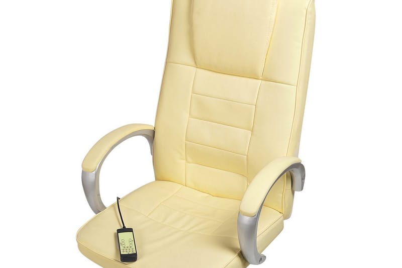 Massagestol Grandeur II Beige/Silver - Beige/Silver - Möbler - Stolar & fåtöljer - Fåtölj - Massagestol & massagefåtölj
