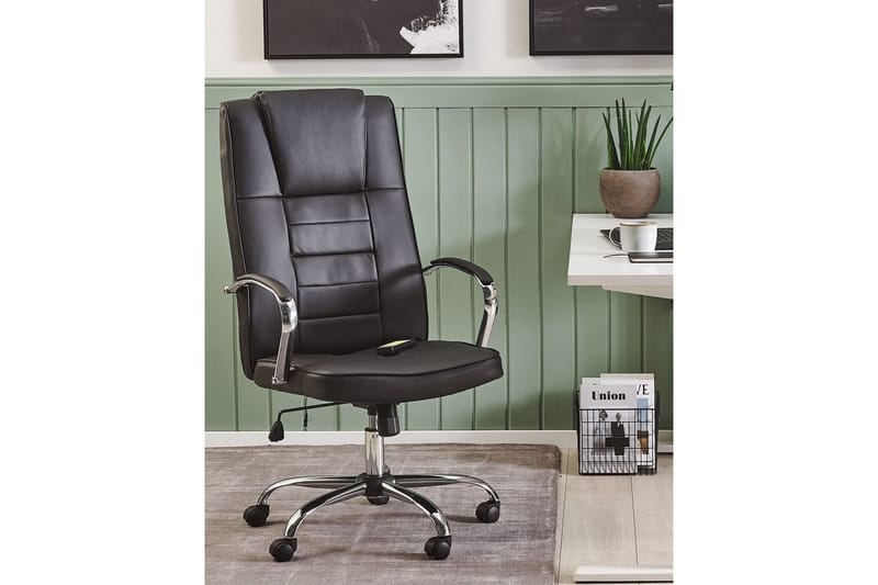 Massagestol Grandeur Svart/Silver - Svart/Silver - Möbler - Stolar & fåtöljer - Fåtölj - Massagestol & massagefåtölj