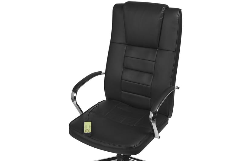 Massagestol Grandeur Svart/Silver - Svart/Silver - Möbler - Stolar & fåtöljer - Fåtölj - Massagestol & massagefåtölj