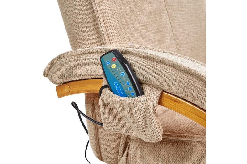 Massagestol Hero - Beige, ljust trä - Möbler - Stolar & fåtöljer - Fåtölj - Massagestol & massagefåtölj