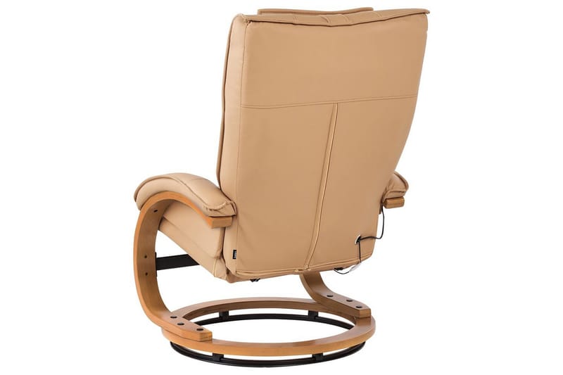 Massagestol Majestic - Brunt, ljust trä - Möbler - Stolar & fåtöljer - Fåtölj - Massagestol & massagefåtölj