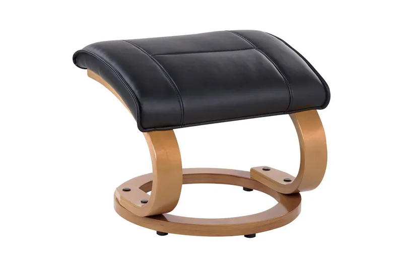 Massagestol Majestic - Svart, ljust trä - Möbler - Stolar & fåtöljer - Fåtölj - Massagestol & massagefåtölj