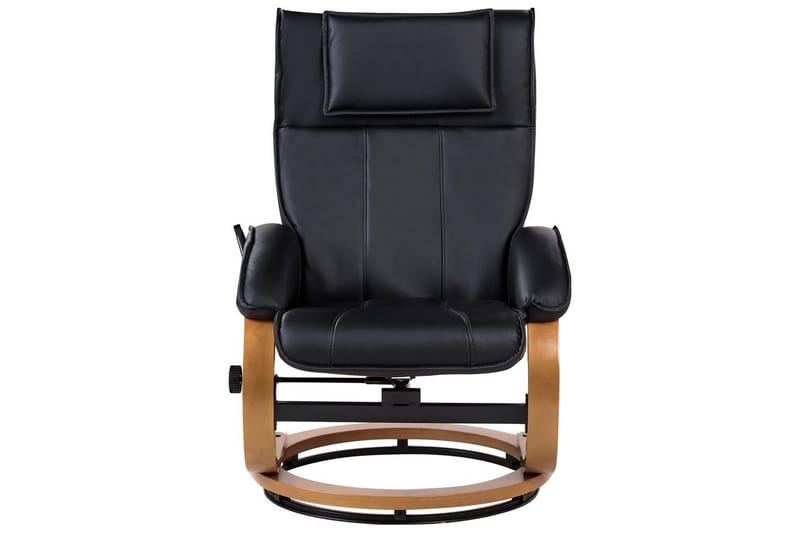 Massagestol Majestic - Svart, ljust trä - Möbler - Stolar & fåtöljer - Fåtölj - Massagestol & massagefåtölj