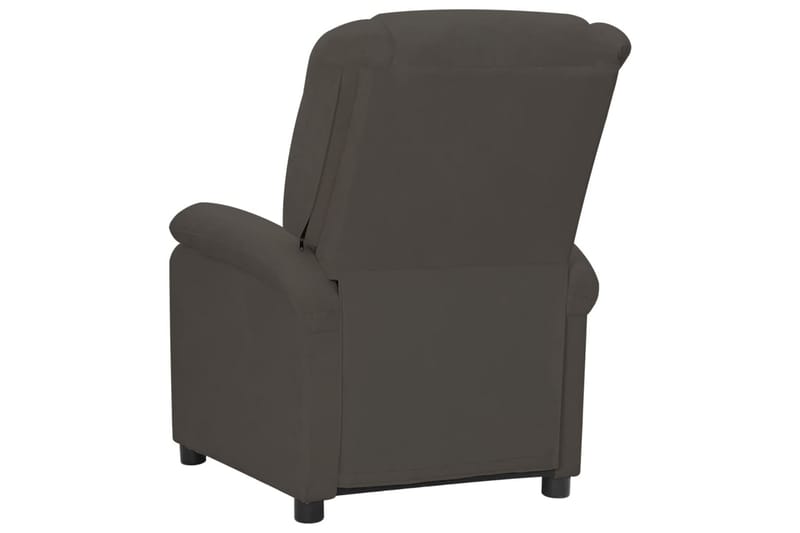 Massagefåtölj mörkgrå sammet - Mörkgrå - Möbler - Stolar & fåtöljer - Fåtölj - Massagestol & massagefåtölj