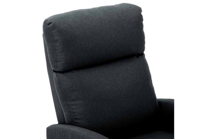 Massagefåtölj mörkgrå tyg - Grå - Möbler - Stolar & fåtöljer - Fåtölj - Massagestol & massagefåtölj