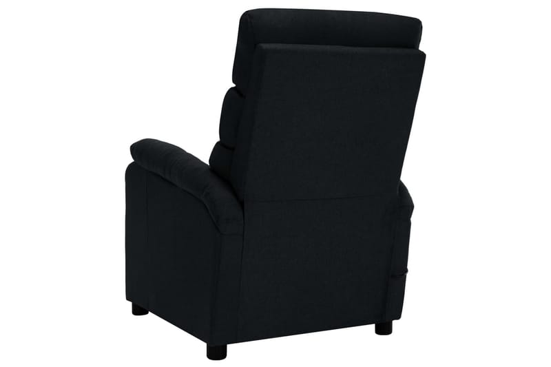 Massagefåtölj svart tyg - Svart - Möbler - Stolar & fåtöljer - Fåtölj - Massagestol & massagefåtölj