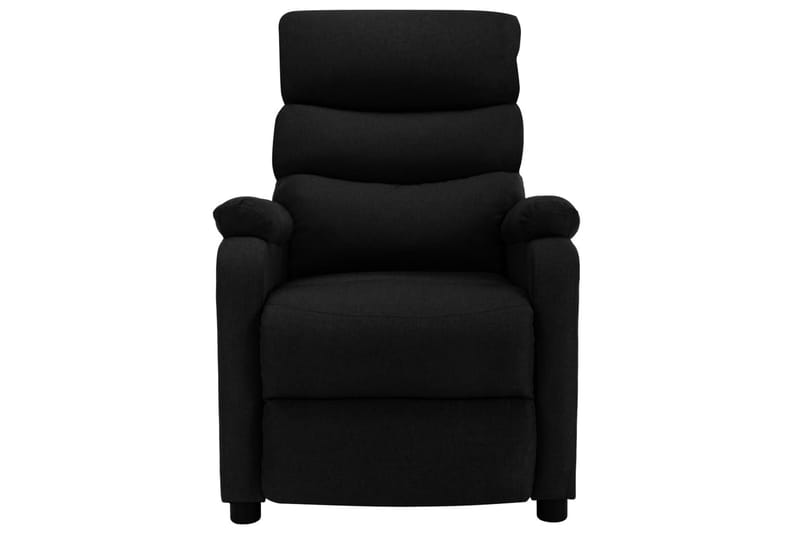Massagefåtölj svart tyg - Svart - Möbler - Stolar & fåtöljer - Fåtölj - Massagestol & massagefåtölj