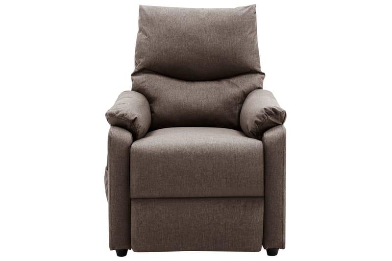Massagefåtölj taupe tyg - Taupe - Möbler - Stolar & fåtöljer - Fåtölj - Massagestol & massagefåtölj