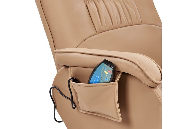 Massagestol Relaxpro - Brunt, ljust trä - Möbler - Stolar & fåtöljer - Fåtölj - Massagestol & massagefåtölj