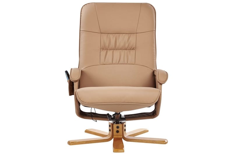 Massagestol Relaxpro - Brunt, ljust trä - Möbler - Stolar & fåtöljer - Fåtölj - Massagestol & massagefåtölj