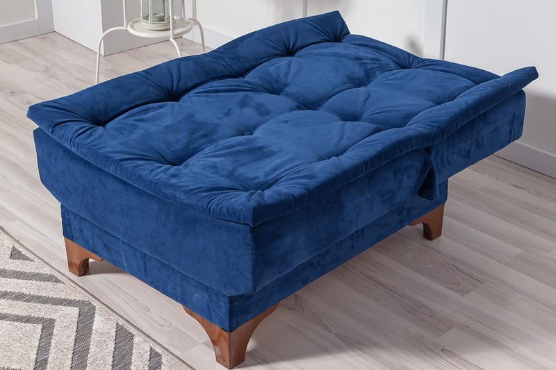 Mathenia Fåtölj med Armstöd - Blå - Möbler - Stolar & fåtöljer - Fåtölj - Bäddfåtölj