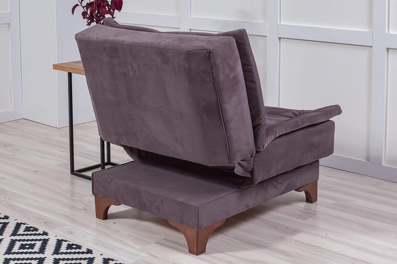 Mathenia Fåtölj med Armstöd - Grå - Möbler - Stolar & fåtöljer - Fåtölj - Bäddfåtölj